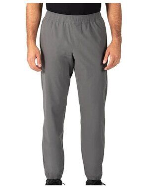 NWT Soybu Men's XL Gray Woven Active Jogger Polyester Water Resistant Pants
